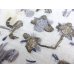 画像4: ヴィンテージ手刺繍　チェブレのパーツ　コットン布にシルクと金糸刺繍　48×48cm　
