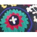 画像2: ヴィンテージ　ウズベキスタンのスザーニ　シルク手刺繍　53×53cm　 (2)