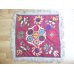 画像1: ヴィンテージ　ウズベキスタンのスザーニ　シルク手刺繍　75×73cm　 (1)