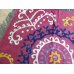 画像2: ヴィンテージ　ウズベキスタンのスザーニ　シルク手刺繍　67×67cm　 (2)