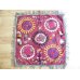 画像1: ヴィンテージ　ウズベキスタンのスザーニ　シルク手刺繍　70×67cm　 (1)
