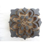 トカットのハンドプリントに使われる木版  Cintamani Gobek   13.5 ×13cm