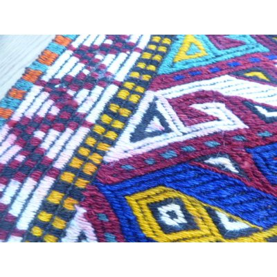 画像8: 50％off　オールドキリム　ウール製　ムトゥ族の伝統的デザイン　4.9㎡　320×153cm