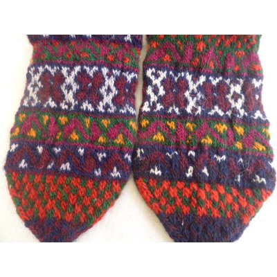画像3: ヴィンテージ　トルコ伝統の手編みウール靴下　26.5cm