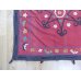 画像6: 特別価格　ヴィンテージ　ウズベキスタンの大きなスザーニ　コットン布にコットン糸の手刺繍　193×173cm　
