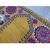画像4: 40％off　ヴィンテージ　ウズベキスタンの大きなスザーニ　コットン布にコットン糸の手刺繍　175×140cm　