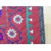 画像9: ヴィンテージ　ウズベキスタンの大きなスザーニ　コットン布にコットン糸の手刺繍　198×154cm　