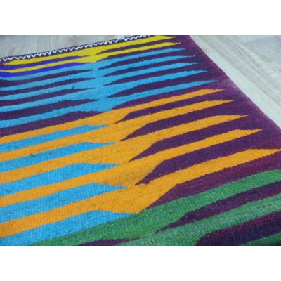 画像6: オールドキリム　アフィヨンのソフラ　正方形のキリム　工夫してお使いください　103×98cm