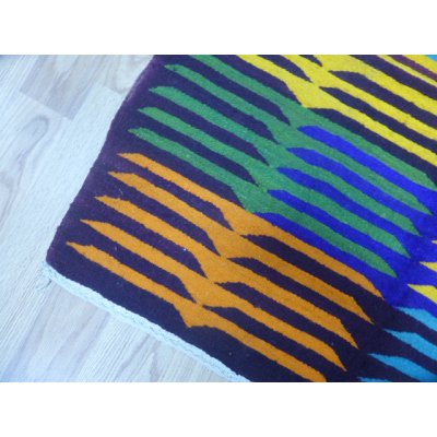 画像4: オールドキリム　アフィヨンのソフラ　正方形のキリム　工夫してお使いください　103×98cm