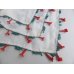 画像3: マニサのトゥーオヤスカーフ　シェケル（砂糖）オヤと呼ばれるかぎ針で作る立体オヤ　花丁子のモチーフ