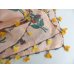 画像3: マニサのトゥーオヤスカーフ　シェケル（砂糖）オヤと呼ばれるかぎ針で作る立体オヤ
