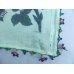 画像6: マニサのトゥーオヤスカーフ　シェケル（砂糖）オヤと呼ばれるかぎ針で作る立体オヤ スミレのモチーフ