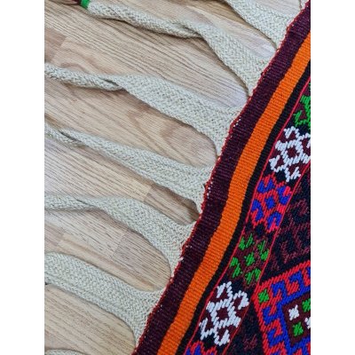 画像9: 超お得　75％off　オールドキリム　重厚なスマック織りのランナー　226×92cm