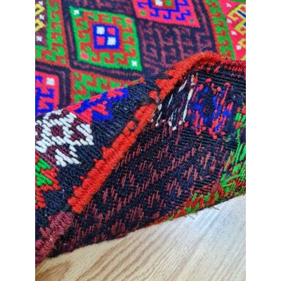 画像8: 超お得　75％off　オールドキリム　重厚なスマック織りのランナー　226×92cm