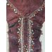 画像2: ヴィンテージ　トルクメニスタンの刺繍の襟飾り　手刺繍　未使用品　全体の長さ48cm、直線部分の幅5cm (2)