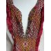 画像2: ヴィンテージ　トルクメニスタンの刺繍の襟飾り　手刺繍　全体の長さ46cm、直線部分の幅7cm (2)