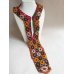 画像1: ヴィンテージ　トルクメニスタンの刺繍の襟飾り　手刺繍　全体の長さ45cm、直線部分の幅6cm (1)