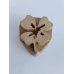 画像2: カスタモヌのカラカレム（一色版）向け版木 　クローバー　約3.5×3.5cm (2)