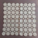 ヴィンテージレース　かぎ針で作られたコットン素材のレース編み　約38×38cm　