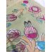 画像1: ヴィンテージ　木版バスクのヤズマ　コットン製スカーフ　ブロックプリント　約85×85cm (1)