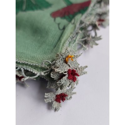 画像2: オデミシュのヴィンテージのシルクのイーネオヤ　コットンヤズマ　希少品　色違いのお守りモチーフ入り