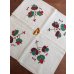 画像2: 花嫁の持参品　チェブレ　金属糸とコットン糸の手刺繍　ブルサ　34×34cm (2)