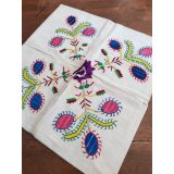 花嫁の持参品　チェブレ　金属糸とコットン糸の手刺繍　ブルサのエシケル　35×35cm
