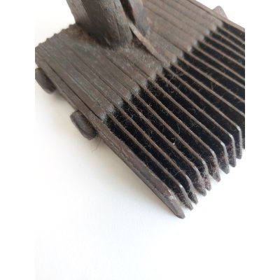 画像2: 古道具　絨毯、キリム織り用キルキット（目を詰める道具）高さ約12cm、刃の幅約7.5cm