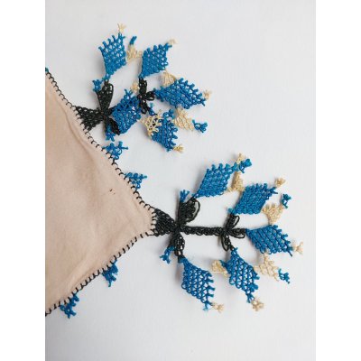 画像2: 【コレクションピース】イズニック　ムシュクレ村の伝統の巨大な平面のイーネオヤ　シルク糸　