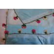 画像7: ブルサのシルク糸とクレープのイーネオヤスカーフ　平面バラの花とナザル (7)