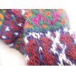 画像4: ヴィンテージ　独特の色柄をお楽しみください　トルコ伝統の手編み靴下　ベイシェヒール (4)