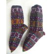 画像3: ヴィンテージ　独特の色柄をお楽しみください　トルコ伝統の手編み靴下　ベイシェヒール (3)
