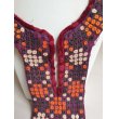 画像2: ヴィンテージ　トルクメニスタンの刺繍の襟飾り　手刺繍　全体の長さ46cm、直線部分の幅8cm　　 (2)