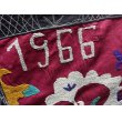 画像3: ヴィンテージ　ウズベキスタンの大きなスザーニ　コットン布にコットン糸の手刺繍　186 ×140cm　1966年製 (3)