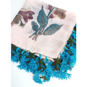 画像: 【コレクションピース】イズニック　ムシュクレ村の伝統の巨大な平面のイーネオヤ　シルク糸　