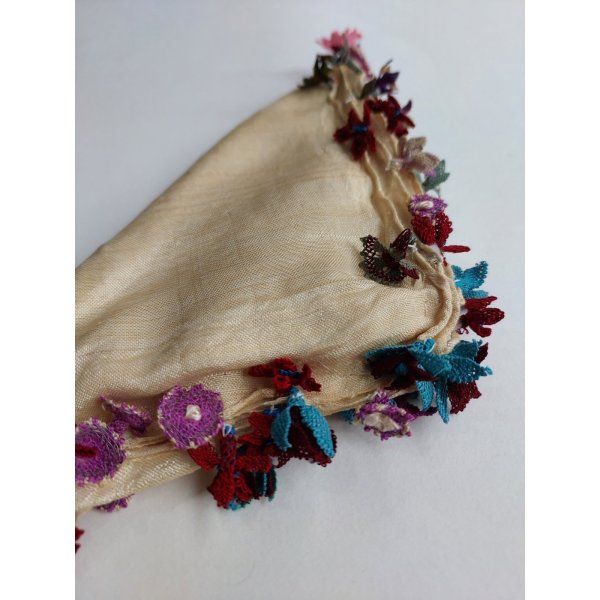 画像1: オデミシュのヴィンテージのイーネオヤ　クレープ　希少品 (1)