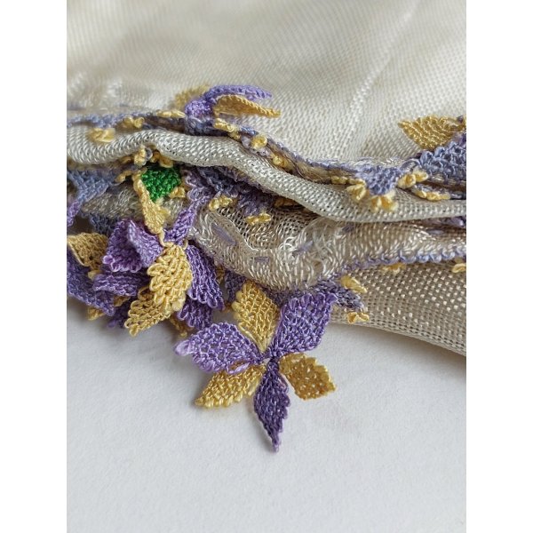 画像2: オデミシュのヴィンテージのイーネオヤ　クレープ　希少品 (2)